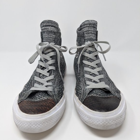 Converse CTAS Flyknit Hi Top Mens Sz 9 Wmns Sz 11 - Picture 2 of 7